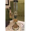 Bägare Bong Hosah Color Beaker Water Pipe Ice Catcher Tall 15 "tunga bongs dab oljeriggar