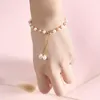 Bangle The Manufacturer Directly Provides Freshwater Pearl Drawstring Bracelet Girl Friendship Creative Wholesale At Low Price