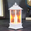 Decorações de Natal LED Small Wind Lantern Janela Criativa Decoração Night Light 2022 Ano Enfeites