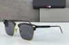 THOM TB711 Classique rétro hommes lunettes de soleil design de mode femmes lunettes marque de luxe designer lunettes haut de haute qualité lunettes de style célèbre à la mode avec boîte