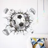 Wall Stickers Room Bedroom Home Kids Ball Decor 3D Sticker Decal Sport Football Soccer