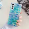 Fashion Cases Mermaid Fish Scales Shell Phone Cover For Samsung S21 Plus S20 FE S21 FE Note 20 Ultra Soft Silicone Back