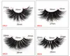 Fluffy ögonfransar 8d 25mm Individuell mink 3D-fransar i bulk Fake Natural False Lash Wholesale Eyelash Extension Tillbehör