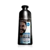 200 ml Permanent Barbe Teinture Shampooing Pour Hommes Barbe Mourir Enlèvement Blanc Gris Barbe Cheveux Hommes Naturel Noir Soin Teinture ShampooScou