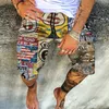 Pantaloncini da uomo KeKe Mens Quick Dry Summer Beach Board Boxer Trunks 2022 Fashion 3D Motorcycle Girl Stampa Boardshorts Uomo Hip Hop ShortMen's Me