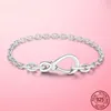 2021 New 925 Sterling Silver Original Me Bracelet Women Fit pandora Beads Fashion DIY Jewelry For Women Gift