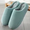 Dames slippers fluwelen streep pluche suède comfortabele dames indoor groot formaat huis paar vrouwelijke schoenen