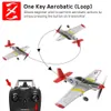 P51 RC Drone Electric Model Model Airplane 4channel Glider с фиксированным крылом