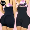 Conforto respirável 2-em-1 barriga de quadril shapewear cintura alta costura montante elevador de montagem timmudim s-curve esculpir 210621