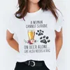 Mulheres bonito cão pata flor floral desenhos animados senhoras tops gráfico mulheres camisas femininas camisas senhora camiseta harajuku camiseta t-shirts x0527