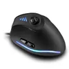 Souris de jeu filaire, verticale, optique, 11 boutons, 10000DPI, ceinture lumineuse RGB, pour Mac, PC, ordinateur portable