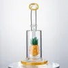 Partihandel Pineapple Hookahs Glas Bong Oil Rigs Vattenrör n Hål Percolator Duschhuvud 14.5 Kvinna Joint WP2196