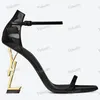 Chaussures Habillées Talons Designer Talons Bas Rouges Femmes Escarpins En Cuir Véritable Dame Sandales Bas De Mariage Noir Doré Or 7 / 10cm Talon avec boîte