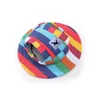 Trendy Stripe Pet Mesh Caps Cat Dog Sun Cap Respirant Top Hats Princess Hat