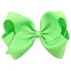 16 färger Nytt modebutik Ribbon Bows For Hair Bows Hårnål Hårtillbehör Barnbågar Blomma Hårband Girls Cheer Bows4113385