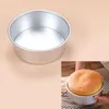 8 Inch Round Cakes Pan Aluminum Alloy Chiffon Cake Mold With Removable Bottom Baking Mould Tools Kitchen Metal Bakeware Moulds GYL73