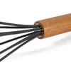 Newegg Verktyg Trähandtag Silikon Whisk Hushållshand Mixer Beater Baking Tool Ewe6711