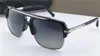 Yeni Güneş Gözlüğü Erkekler Tasarım Gözlük Dört Yarı-Çerçevesiz Kare Retro Çerçeve Moda Klasik Eski Stil UV 400 Lens Koruma Toptan Gözlük Kılıfı ile