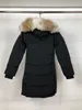 manteau canadien d'oie design de mode manteau en duvet de qualité supérieure avec de la vraie fourrure de loup femmes jackte veste combinaison parkas garder au chaud en usine d'hiver