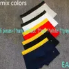 Boxer Mens Mutande Moda Uomo Colore misto Biancheria intima Lettera Stampa Mutanda Abbigliamento comodo Stampa Sottopantalone Uomo Every