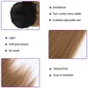 Coda di cavallo sintetica da 24 pollici 100g Kinky Straight Yaki Coulisse Coda di cavallo Estensione Pezzi di capelli