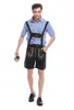 Costume a tema S-XL Uomo adulto Oktoberfest Lederhosen Bavarian Octoberfest Festival tedesco Birra Costumi per uomo