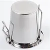 Återanvändbar rostfritt stål Tea silfilterfilter Korg Fällande Tea Infuser Basket Tea Silter För Tekanna CCA9198 541 S2