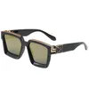 Fashion Eyewear Sunglasses Sun Glasses مصمم رجالي نسائي أزرق حالات إطار معدني أسود داكن 55mm Lenses