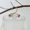 Spring Autumn Kids Girl Long Sleeve Embroider Shirt Infant Baby born Clothes 210429