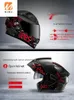 Motorcycle Helmets Safety Electric Helmet Full Face Car Personality Four Seasons Summer Bluetooth Exposed Locomotive