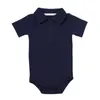 ベビーロンパーズジャンプスーツ半袖100％コットン乳児ジャンプスーツマルチカラー幼児用ワンピース衣類0-24Mビッグホーレ1395 B3