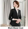 Ternos femininos Blazers de alta qualidade feminino feminino de negócios outono de inverno de inverno trabalho trabalho usa profissionais de penteados de estilos