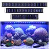 LED Aquarium Light Full Spectrum Fish Tank Lights Shell Extendable Brackets 3 Mode External Controller for Multi-Color Fresh Water Lighting 96 cm / 36 in