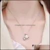 Pendentif Colliers Pendentifs Bijoux Fanyu Ville Trèfle Collier De Perles Mode Tempérament Chanceux Herbe Clavicule Chaîne Cadeau Pour Petite Amie Dro