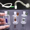 Bruciatore di olio di vetro più economico Bong 10mm Femmina Recycler Bubbler Water Pipeportable per viaggiare con tubo di vetro per bruciatore di olio Disponibile