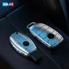 Etui clés télécommande de voiture PC, coque Fob pour Mercedes A B C E S classe W204 W205 W212 W213 W176 GLC CLA GLA AMG W177