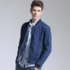 chaquetas cortas de mezclilla para hombre