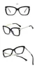 Solglasögon Kvinna Läsning Förstoringsglasögon Transparent Square Frame Brand Designer Computer Antifatigue Presbyopia Eyeglasses 04323841