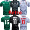 86 94 95 98 06 Maillot de football rétro Mexique Domicile Maillots de football 1998 Hommes Vintage BLANCO HERNANDEZ Campos Uniformes de sport à manches courtes Camiseta Futbol