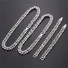 collier chaîne gourmette en argent pour homme