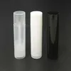 5G Cosmetische lege Chapstick Lip Gloss Lipstick Balsm Tube en Caps Container Zwart Wit Clear Color DAP344