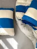 Conjuntos de cama de malha de algodão de 4 peças conjunto simples folha de colcha pura folha equipada decoração