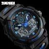 SKMEI Sportuhr Männer Digitale Doppelzeit Chronograph Uhren 50 Mt Wasserdichte Wochenanzeige Armbanduhren Relogio Masculino 1270 X0524