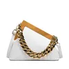 Luxur Designer Messenger Bag Handväska Snake Clip Pocket Årets populära Buckle PU -låda