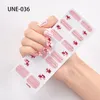 Stickers Decals 22 Berichten/1 Vel Nail Art UV Gel Polish Wraps Strips Volledige Cover Kleurrijke Manicure Tool