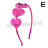 Süßes Herz dünnes Stirnband Damen Temperament Pailletten Liebe Dekor Haarschmuck Haarstyling Stirnband Valentinstag Schmuck