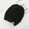 Fabrik direkt mode Autumn Winter Wool Hat Womens Warm Knit Cap Simple Tom Top Windproof Keep Warm Cap