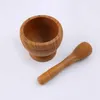 2021 Mills and Pestle Kitchen Pounder Cuisine Garlic Mixing Pot Herb Pepper Minced Tool Mortar Grin