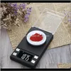 Scales Tools & Equipment Drop Delivery 2021 Mini Electronic Digital Jewelry Diamond Balance Pocket Portable Lipstick Scale 10G/20G/50G/100G C