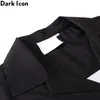 Dark Icon Flame Shirt Men Vintage Street Men's Shirt Summer Hawaiian Shirt Man Clothing 220222